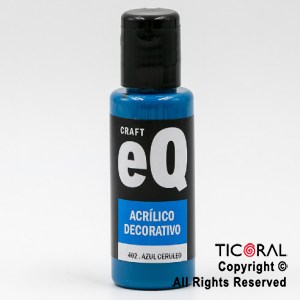 ACRIL.DECOR.EQ 402 AZUL CERULEO 50ML X 1